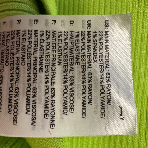 ADİDAS X IVY PARK Neon Green Bodysuit M – Limited Collection - Picture 9 of 9